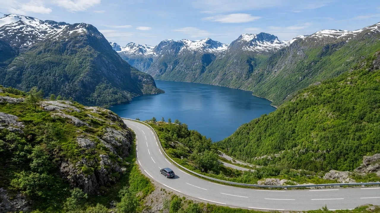 Norges beste roadtrips