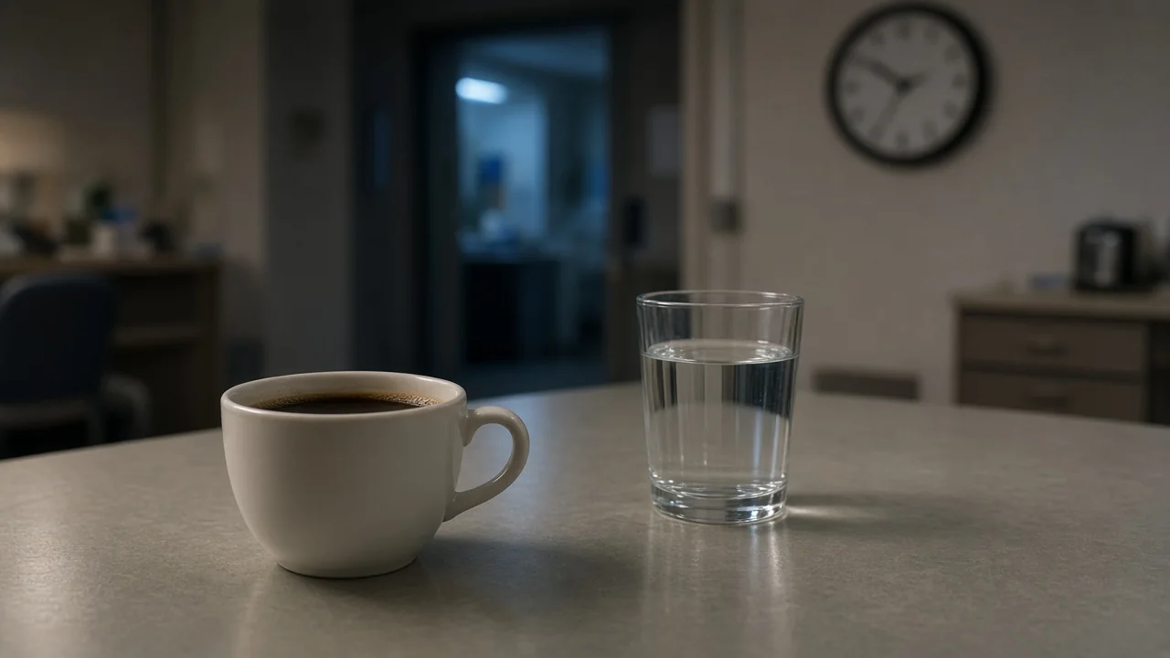 Kaffe på nattevakt