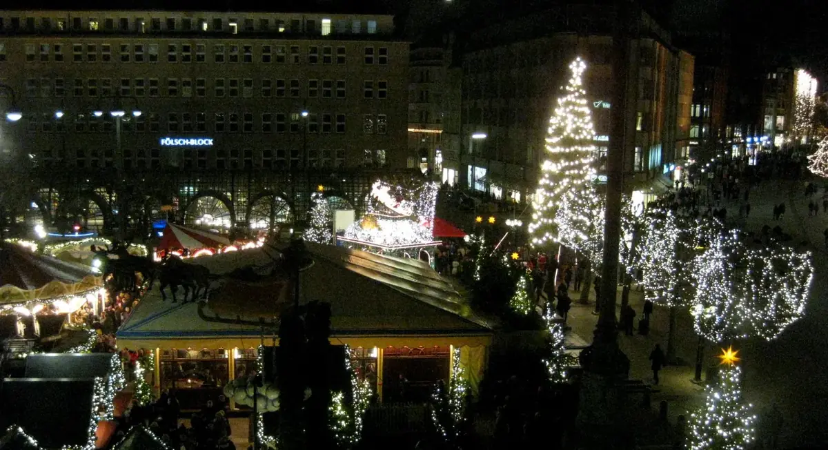 Julemarked i Hamburg