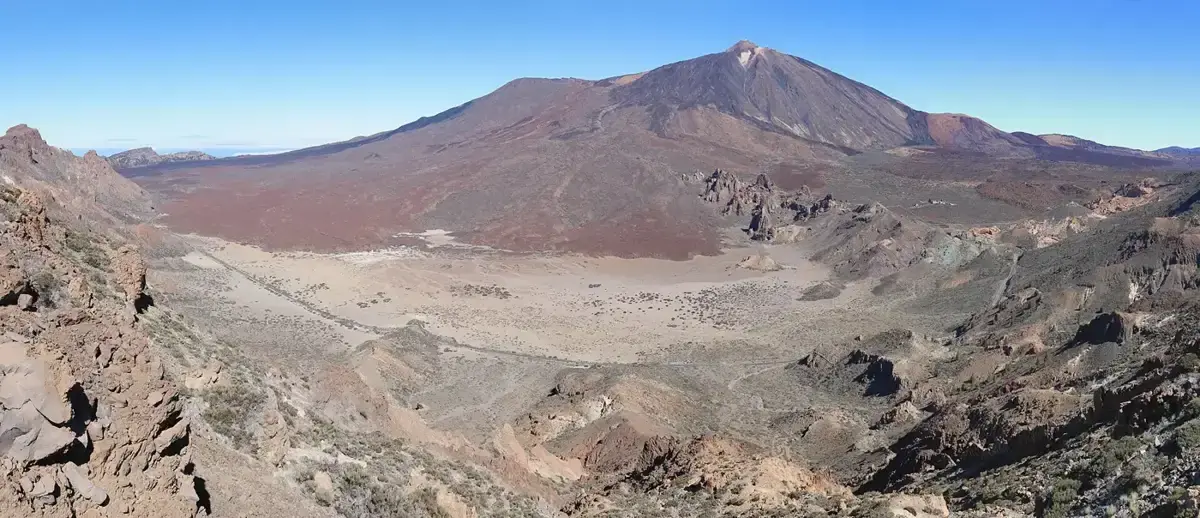 Teide-vulkanen og Las Cañadas på Tenerife