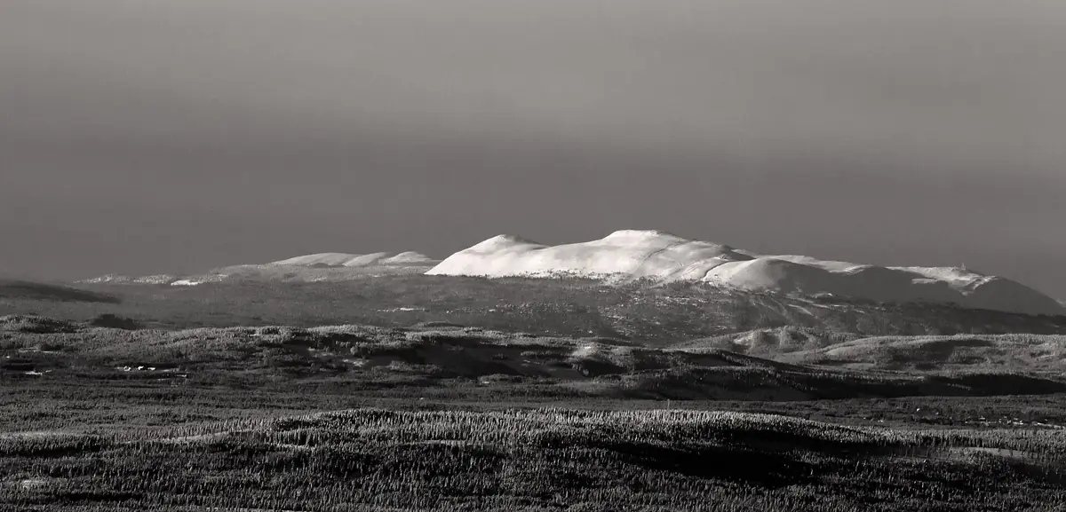 Trysilfjellet sett på avstand