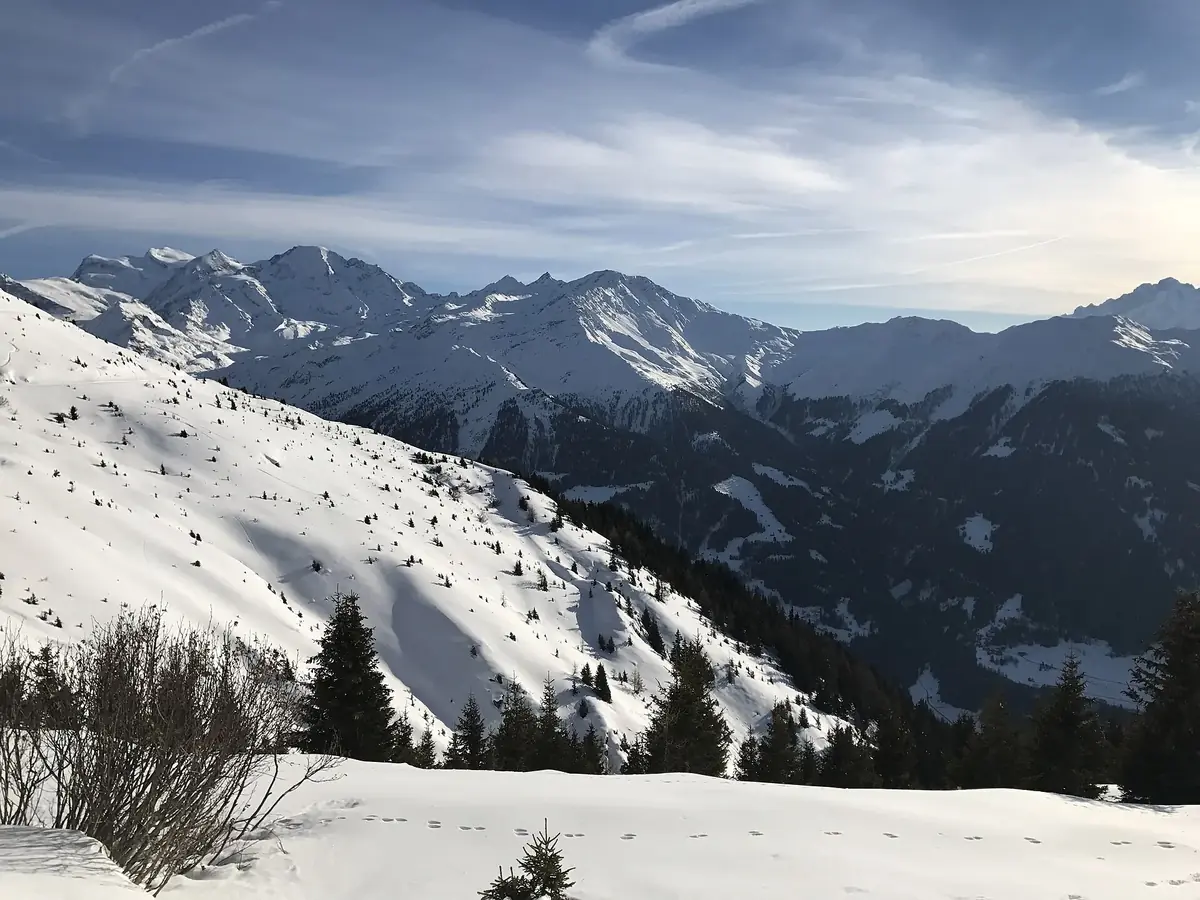 Skibakkene i Verbier
