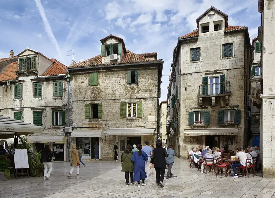 Gamlebyen i Split