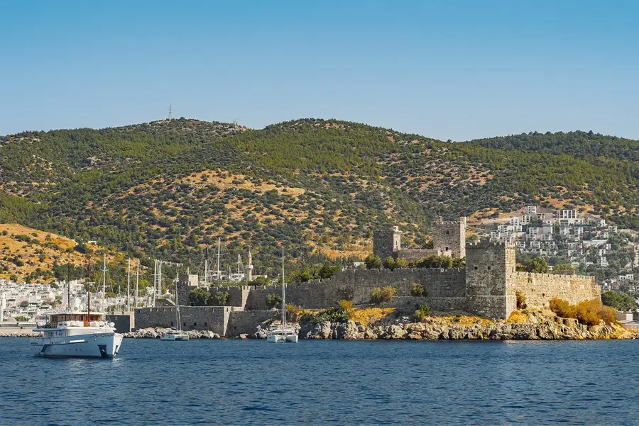 Borgen og havna i Bodrum